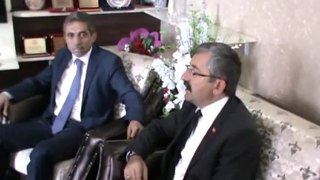 AK Parti İl Başkanı Çelik Başkan Vidinel'i Ziyaret Etti