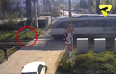 Un homme se suicide à un passage à niveau (Roumanie)