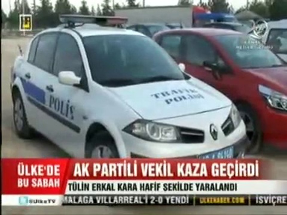 Bursa Milletvekili Tülin Erkal KARA Trafik Kazası Geçirdi