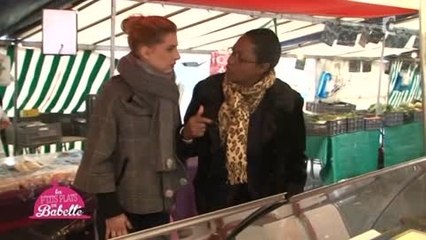 Amandine Bourgeois au marché pour un album Au masculin - Extrait - 20/04