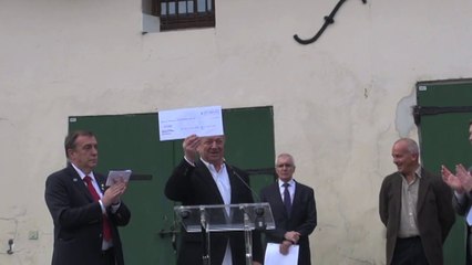 Remise de chèque UNISER à l'ARSEP