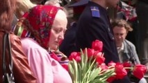 Funérailles grandioses pour 3 séparatistes pro-russes en Ukraine