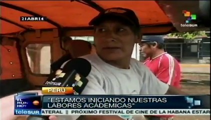 Volverán las protestas a Perú hasta reivindicar a Madre de Dios