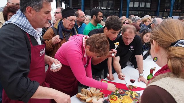 Concours d'omelettes au jambon - Foire au jambon 2014