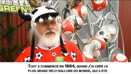 Voici le vélo le plus fou construit en l'honneur du Mondial au Brésil