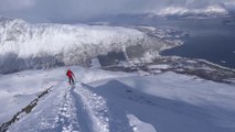 Ski de rando Norvège - Alpes de Lyngen - Kavringtinden 1289m