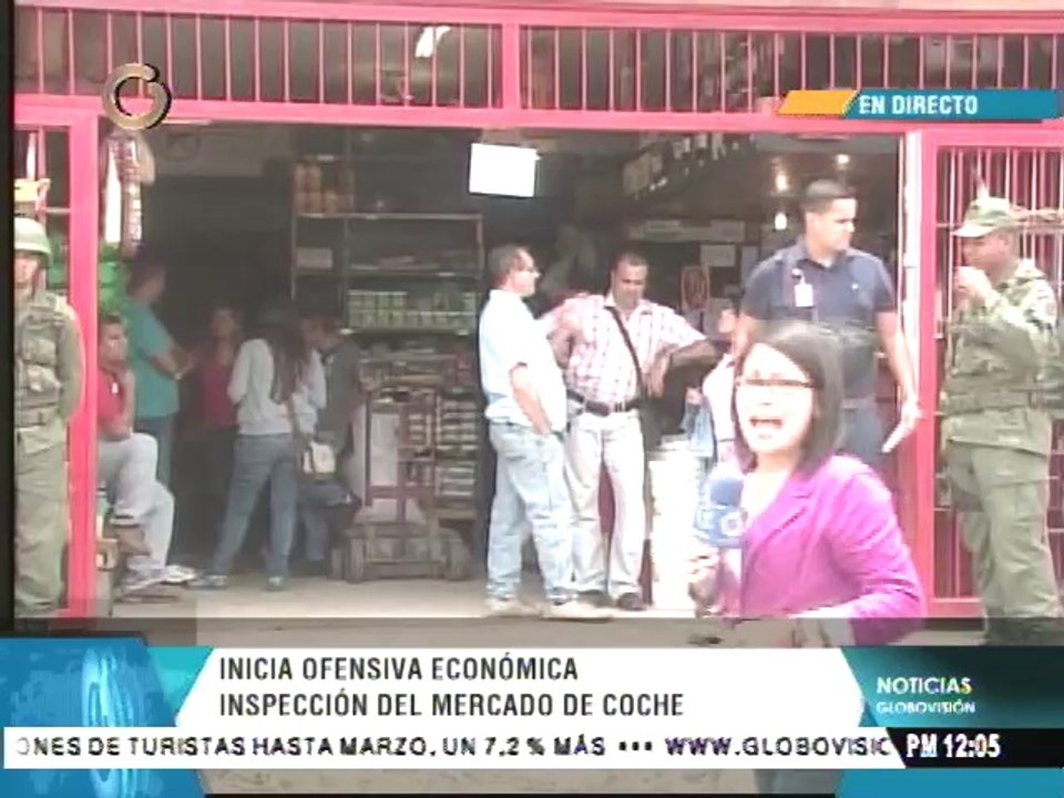 Inician segunda fase de la ofensiva económica en Mercado de Coche