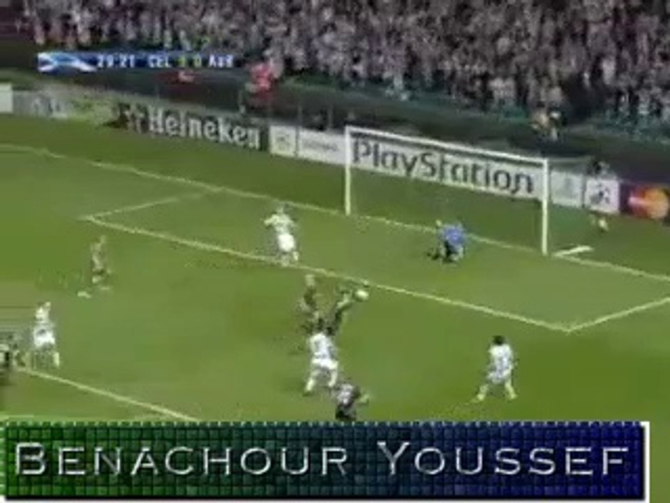 Karim Zaza vs Celtic Glasgow - Uefa Champions league - Groupe Stage - 2008/2009