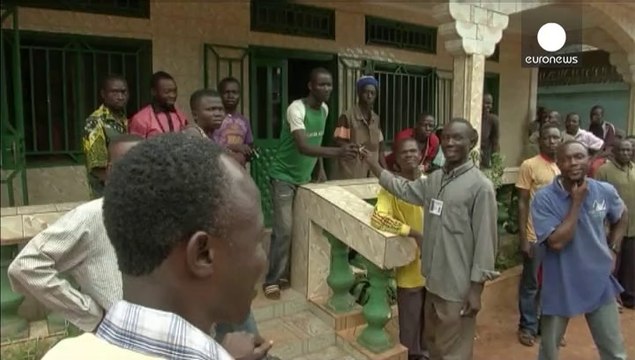 Muslim convoy leaves Bangui in the Central African Republic