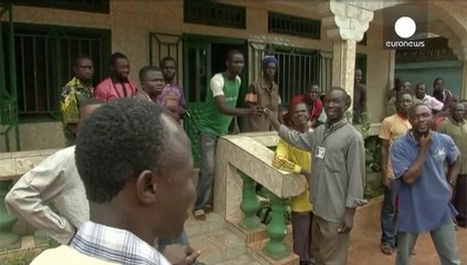 Muslim convoy leaves Bangui in the Central African Republic