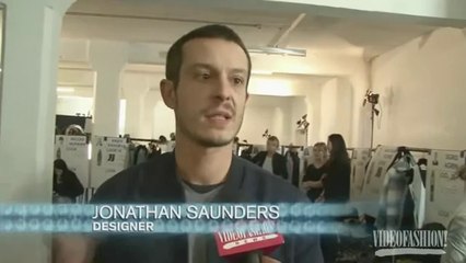Jonathan Saunders AW10-11 - Videofashion Daily
