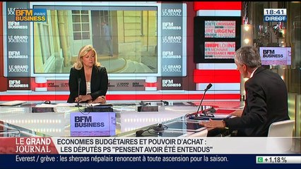 Philippe Louis, président de la CFTC, dans Le Grand Journal - 22/04 3/4