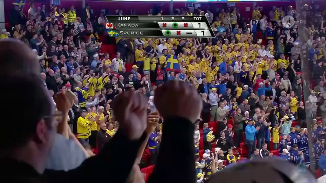 VM 2013 - Sverige vs Kanada - straffar