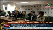 Plan Patria segura arroja logros importantes en Venezuela