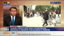 L'Éco du soir: Ouvrir les magasins le dimanche permettra de relancer le tourisme - 22/04