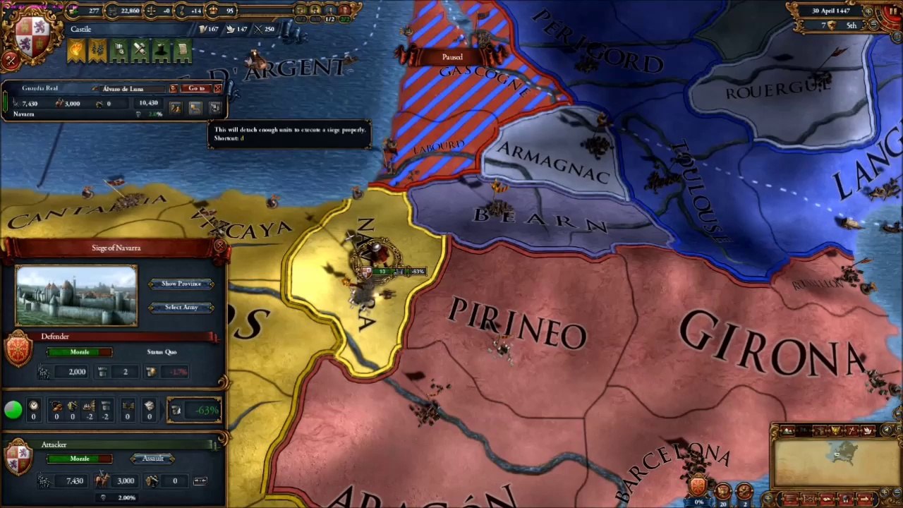 Europa Universalis IV - Dite addio alla Navarra...