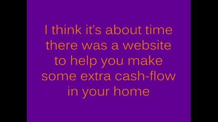 Make simple easy cash in your free time!