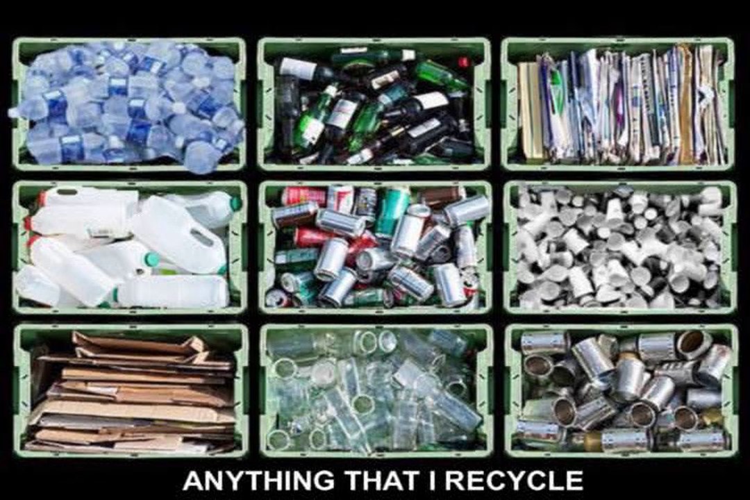 All Of The Trash I Threw Away In A Year