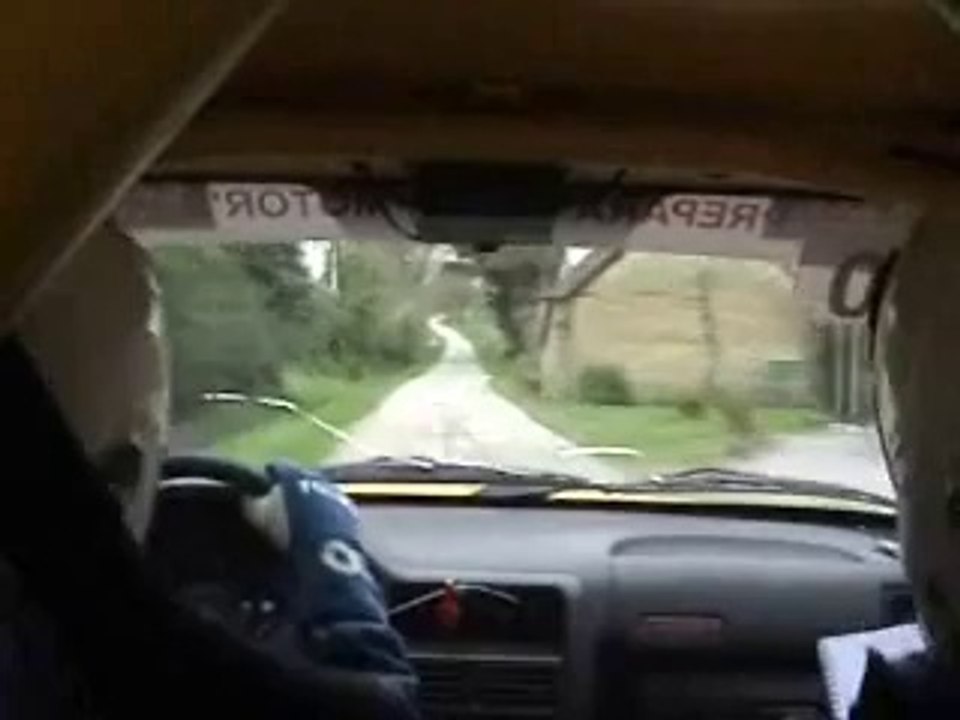 RALLYE DU PAYS DE LOHEAC 2014-ES10 EQUIPAGE GERAUD  106 S16 N2