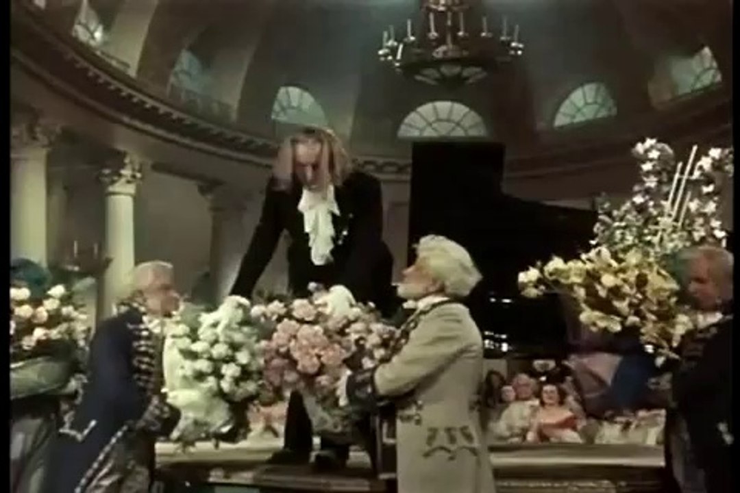 SVIATOSLAV RICHTER AS FRANZ LISZT IN GLINKA (RUSSIAN FILM 1952) RARE CLIP