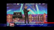 Mira los trucos del mago canadiense que dejó asombrado a todo el Reino Unido