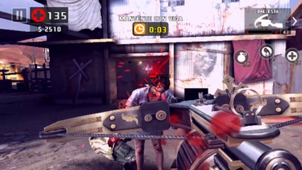 dead trigger 2 probando ballesta