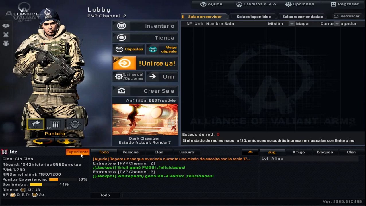 PlayerUp.com - Buy Sell Accounts - AVA Account for sale -lktz-