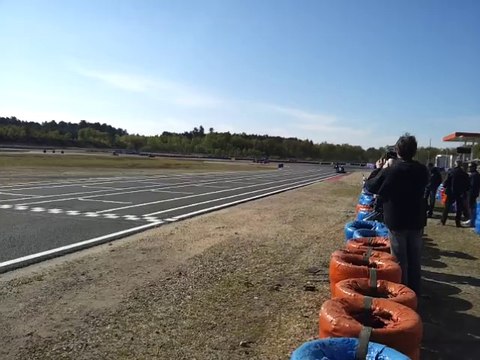 départ karting 13 avril 2014 pole position seb