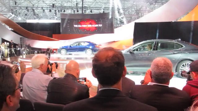 Acura 2015 TLX Reveal at NYC Auto Show NewCarNews.TV Bob Giles