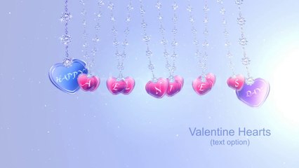 Valentine Hearts - After Effects Template