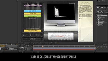 Modern Professional Promo - After Effects Template