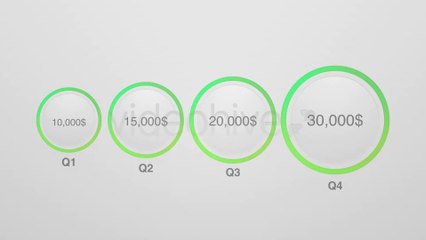 Modern Info Charts - After Effects Template