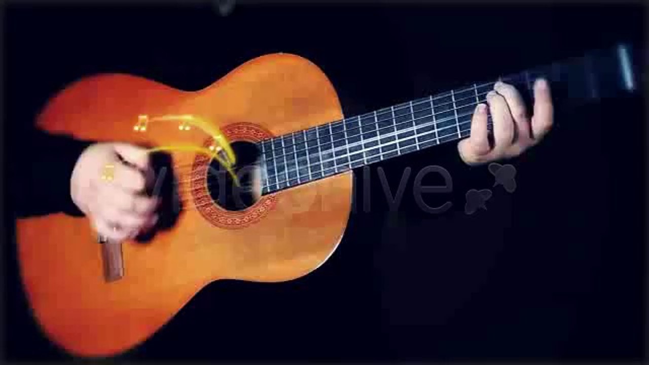 Guitar logo - After Effects Template