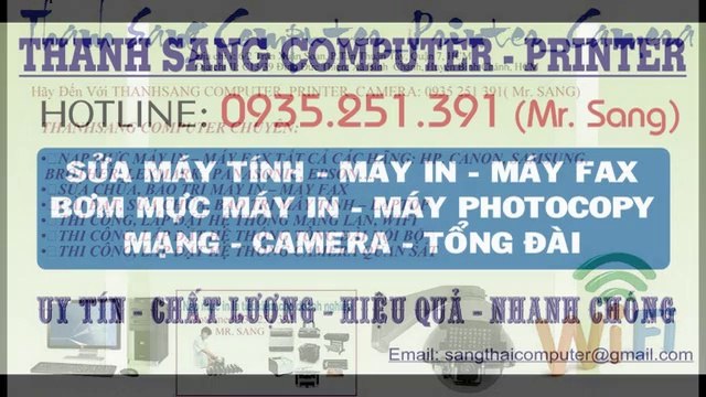 Nạp Mực Sửa Máy Tính Tại Nhà Quận 7. 0935 251 391 Mr. Sang