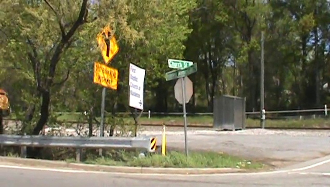 BNSF power leads NS 220 Intermodal Train EB through Mableton Ga.