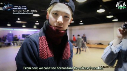 [ENG SUB] 140415 B.A.P Attack! - Domination Diary EP 1 (Seoul)