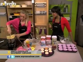 World Baking Day - White Chocolate and Raspberry Cupcakes
