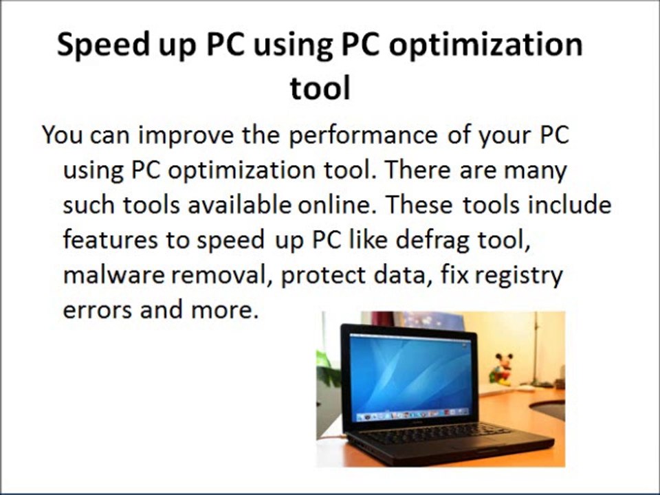Why you need to optimize PC
