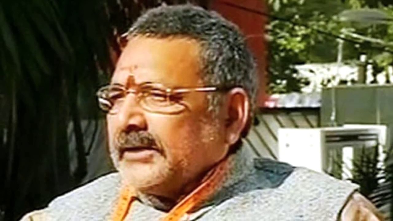EC ban Giriraj Singh from campaigning in Jharkhand and Bihar