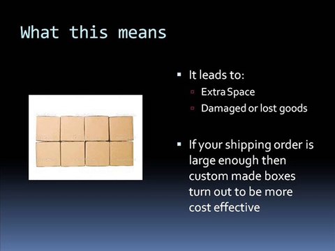 Using Custom Cardboard Boxes when shipping
