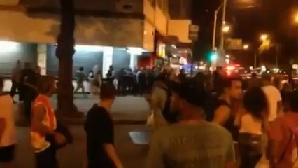 Brésil : un mort dans de violentes émeutes à Copacabana