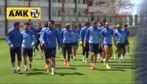 Gaziantepspor, Trabzonspor maçı hazırlıklarını sürdürdü
