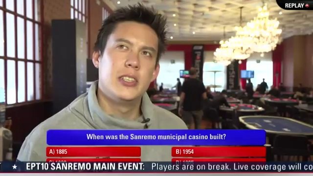 EPT 10 Sanremo 2014 Live Poker Main Event, Final Table PokerStars