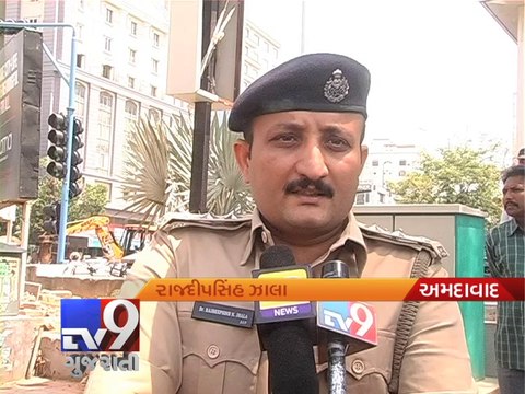 Traffic police launches ''Voting Campaign'', Ahmedabad - Tv9 Gaujarati