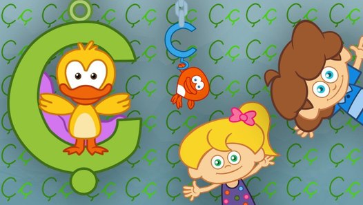 Ç Harfi ABC Alfabe SEVİMLİ DOSTLAR Çocuk Şarkıları (Türkçe Çizgi Film
