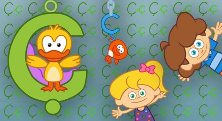 Ç Harfi - ABC Alfabe SEVİMLİ DOSTLAR Çocuk Şarkıları (Türkçe Çizgi Film - Klip)