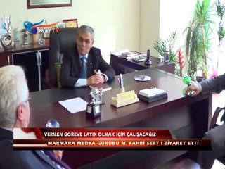 VERİLEN GÖREVE LAYIK OLMAK İÇİN ÇALIŞACAĞIZ