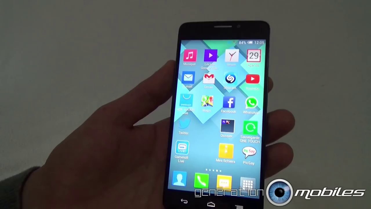 test smartphone Alcatel One Touch Idol X partie 2