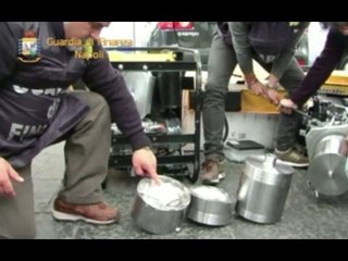Napoli - Droga dalla Spagna nascosta nei generatori di corrente -1- (22.04.14)