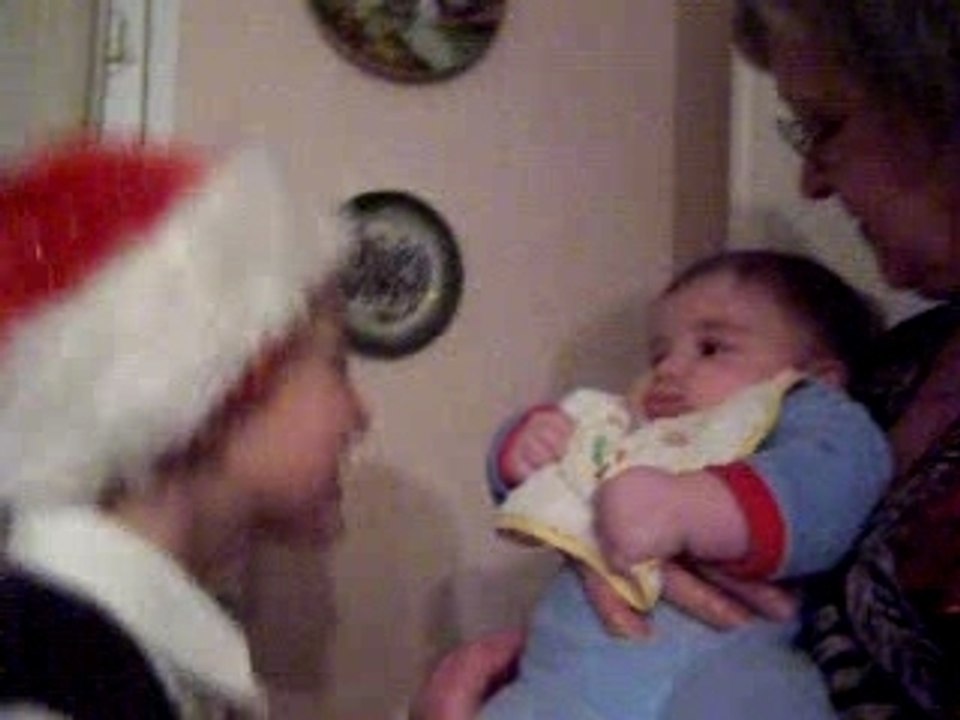 24/12/06 Franck chante pour Kylian